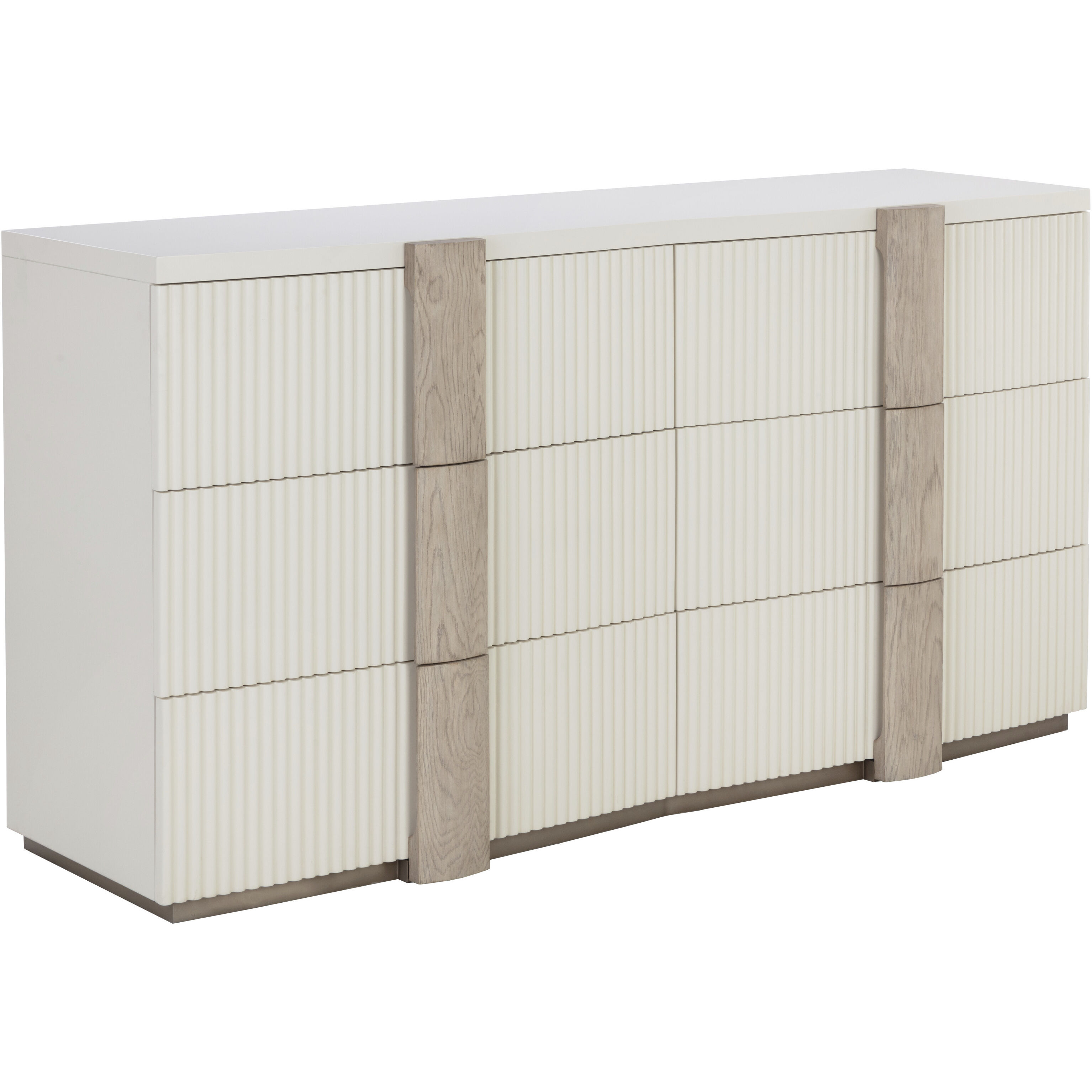 Venetta Cream / Warm Brass Dresser